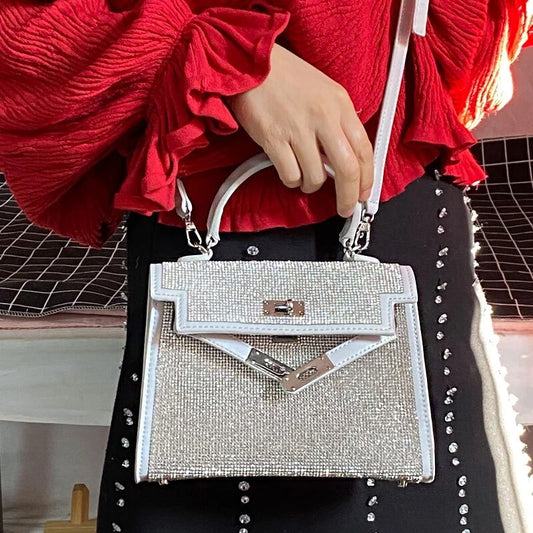 Bolso de Mano Frida con Pedrería